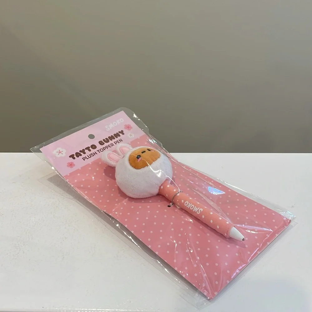 New Smoko Tayto Bunny Plush Topper Pen